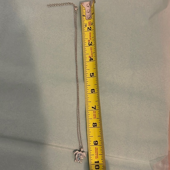 Sea Turtles Silver-Tone Pendant Necklace - Picture 3 of 4